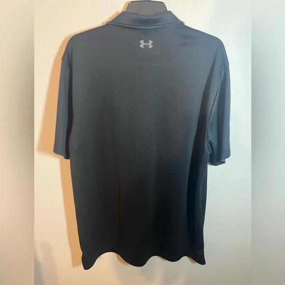 Men’s Under Armour Black Polo Size XL - Picture 4 of 4